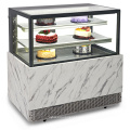 high quality supermarket fruit case cake display refrigerator